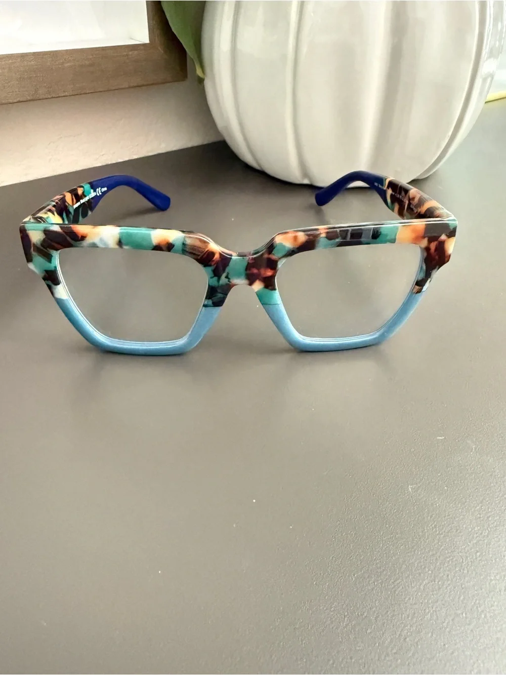 Peepers Bold Teal Tortoiseshell and Blue Women's 1.50 Progressive  Glasses